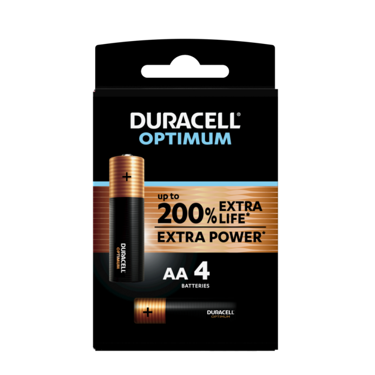 PILA DURACELL OPTIMUM AA 4pc